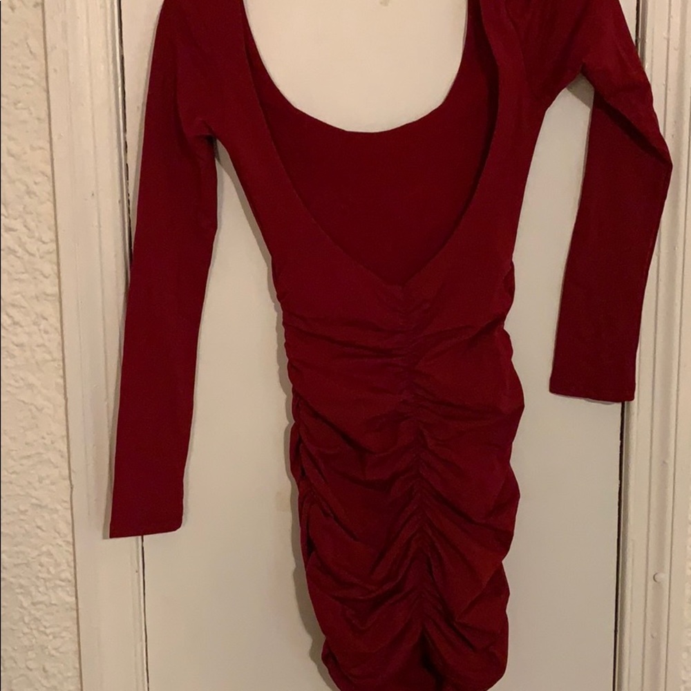 Long sleeve bodycon dress